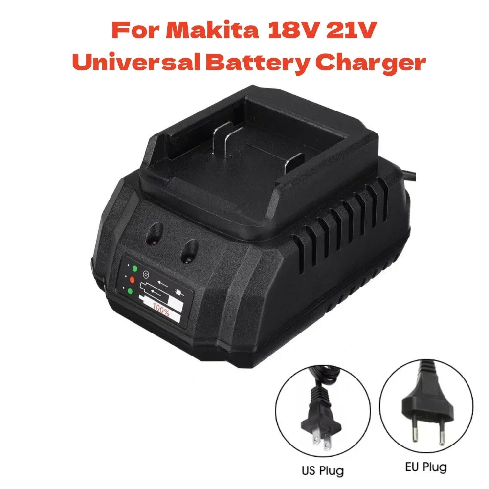 Universal Battery Charger for Makita Model 18V-21V