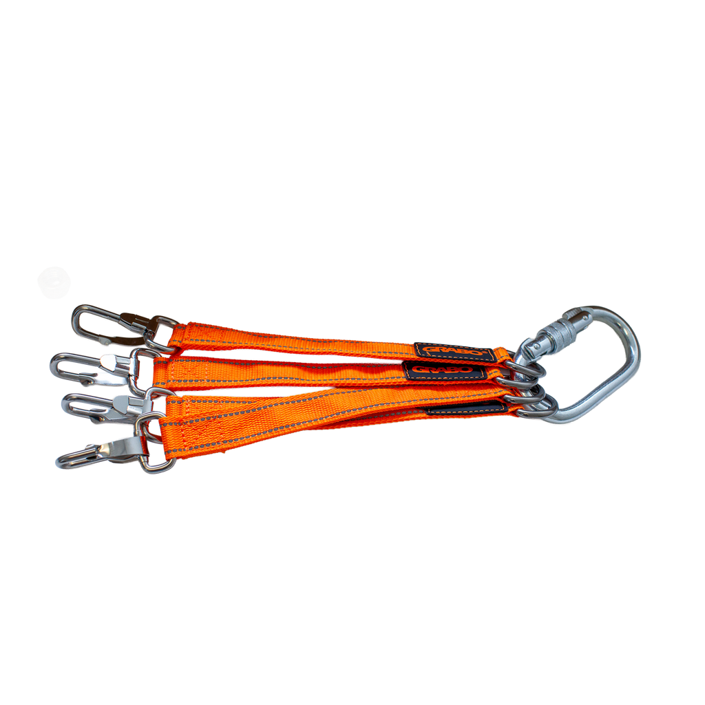 GRABO U-Hoist Crane Bar for Four Vacuum Suction Gripster Lifters