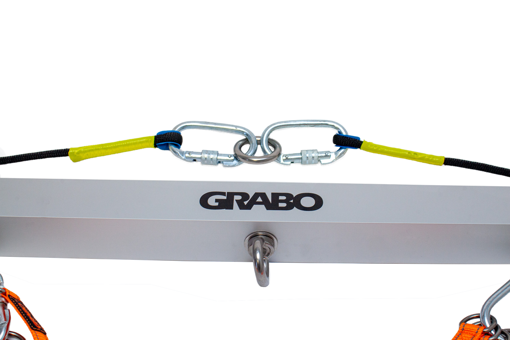 GRABO U-Hoist Crane Bar for Four Vacuum Suction Gripster Lifters