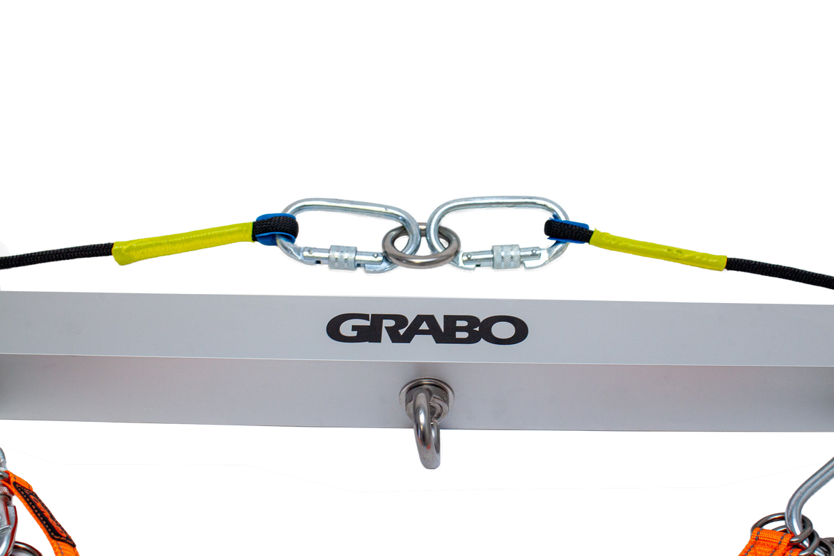 GRABO U-Hoist Crane Bar for Four Vacuum Suction Gripster Lifters