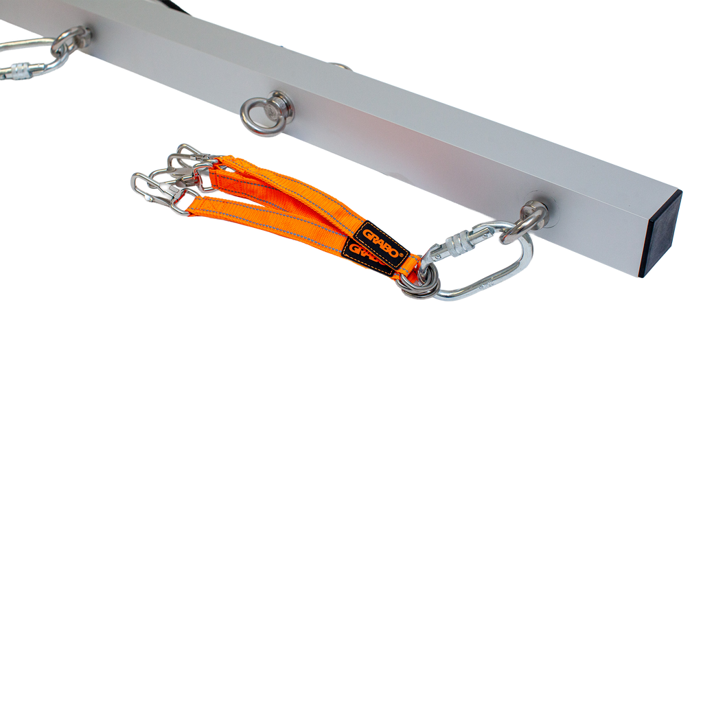 GRABO U-Hoist Crane Bar for Four Vacuum Suction Gripster Lifters